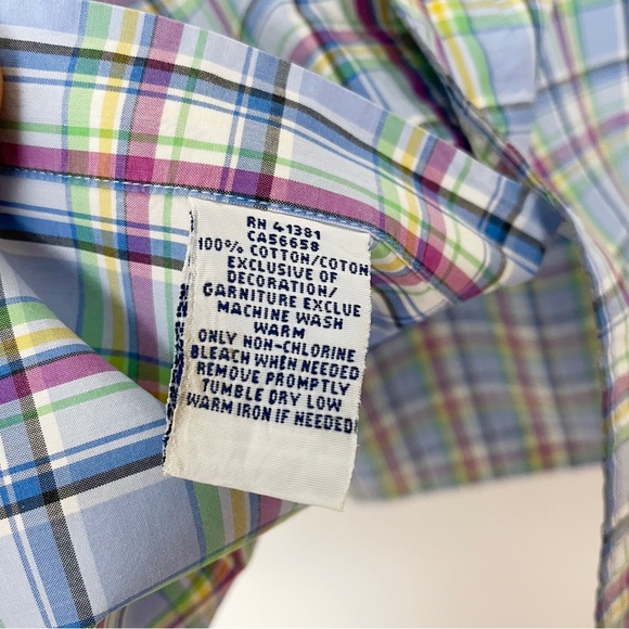 Mens Ralph Lauren Plaid Button Down Shirt - Picture 8 of 8
